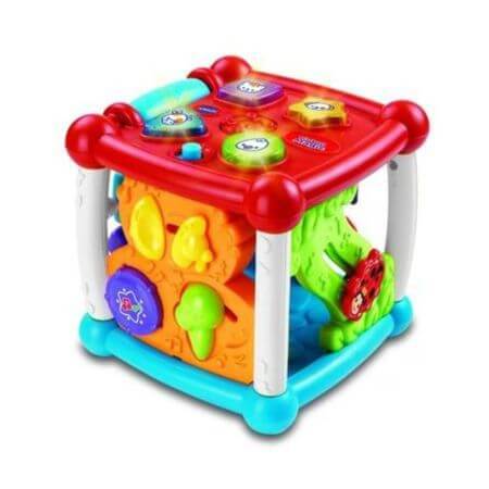 Juguete interactivo Cubo Mágico en rumano, 6-36 meses, Vtech Learn Through Play