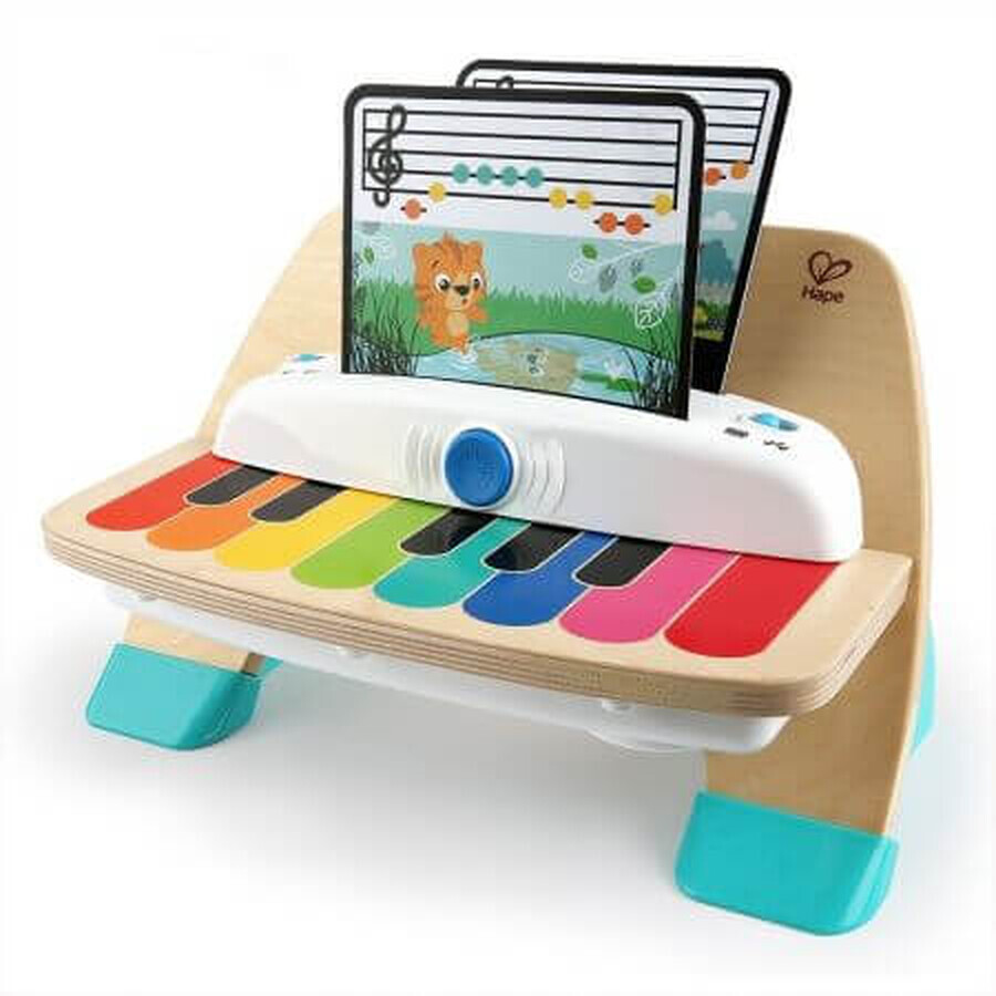 Juguete musical de madera Hape Magic Touch Piano, 11649, Baby Einstein