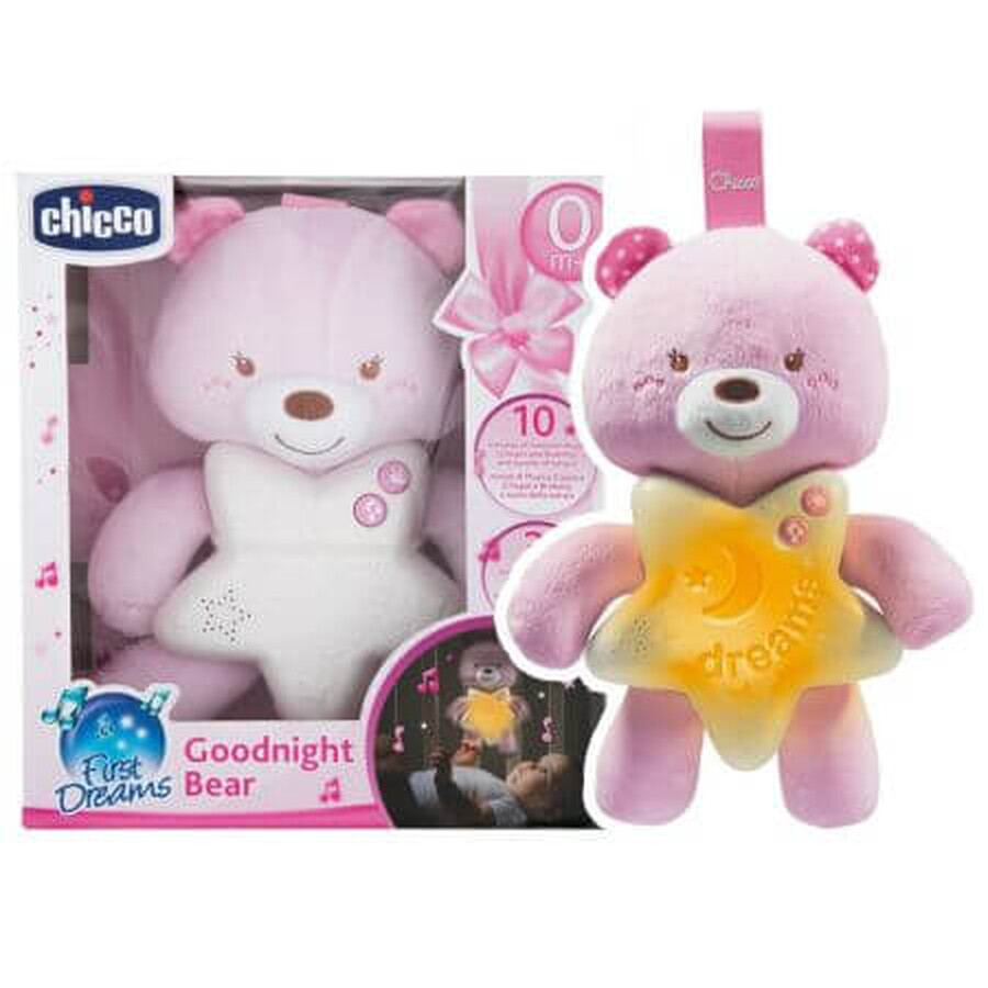 Giocattolo per culla Orso Rosa, Chicco