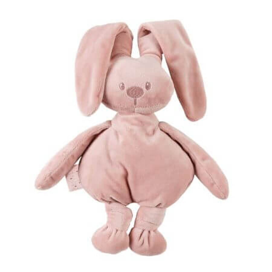 Giocattolo peluche Coniglio Rosa Lapidou, 30 cm, +0 mesi, Nattou