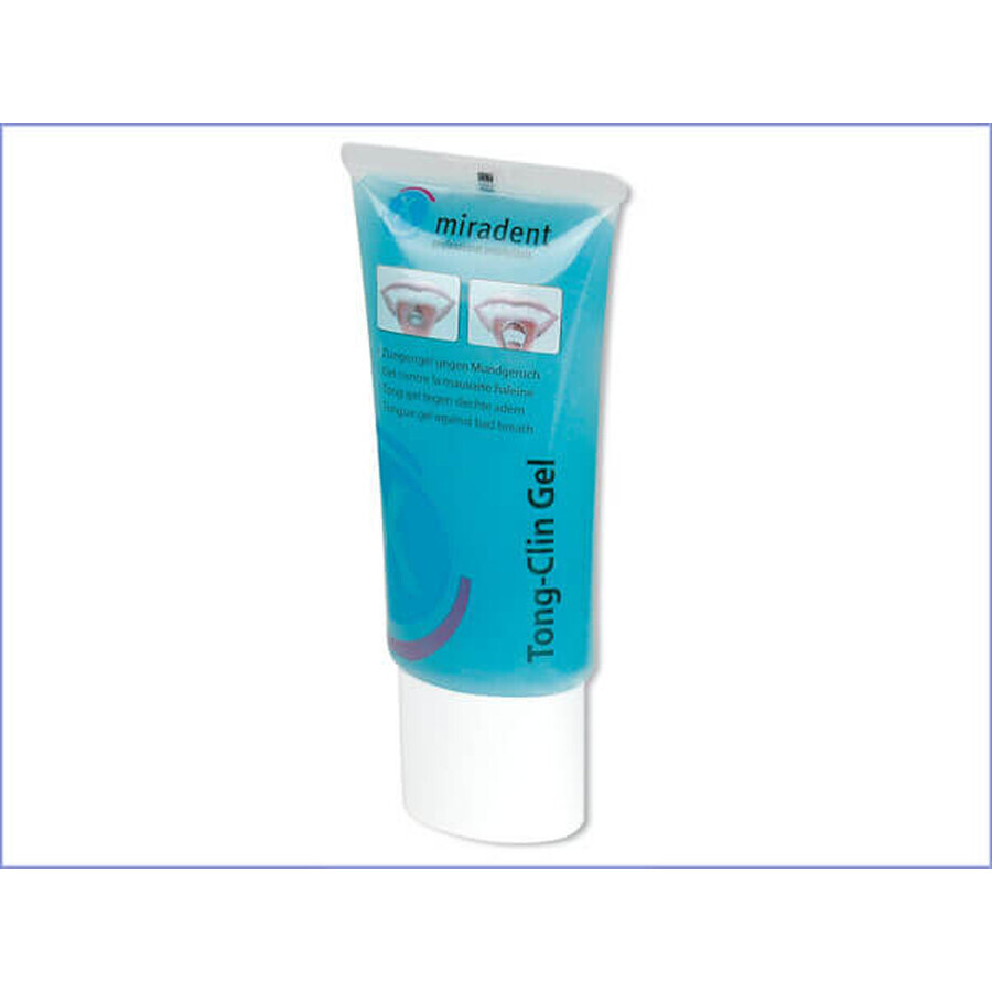 Gel per la pulizia della lingua Miradent Tong Clin Gel, 50 ml, Hager & Werken