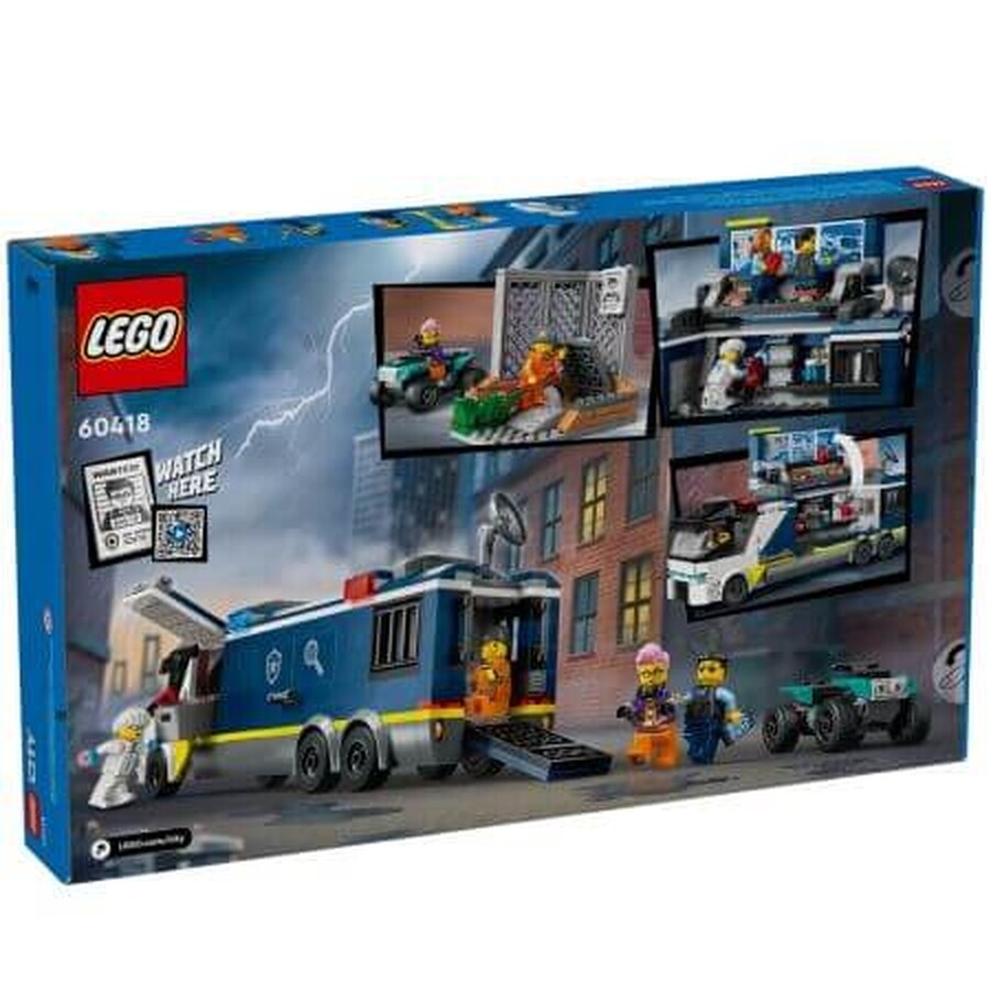 Mobiel Forensisch Lab, +7 jaar, 60418, Lego City