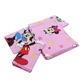 Ropa de cama para cuna con 3 piezas, Minnie Mouse, 120x60 cm, Baltic Bebe