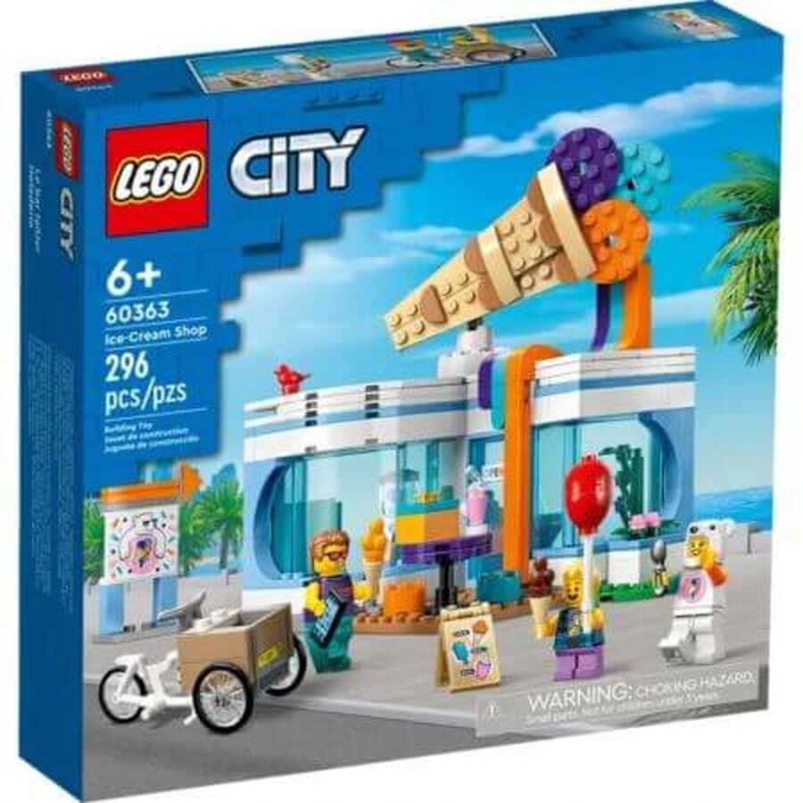 Lego City ijswinkel, +6 jaar, 60363, Lego