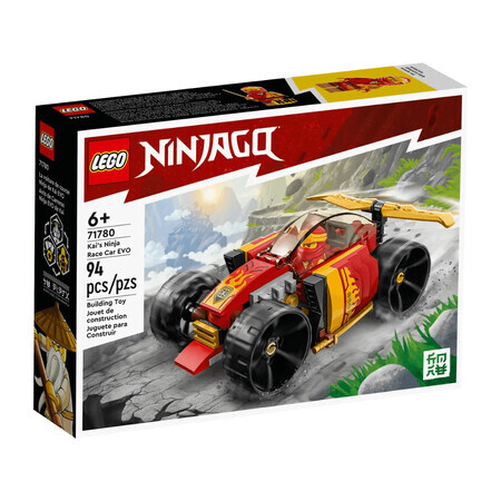 Kai's Evo Ninja raceauto, +6 jaar, 71780, Lego Ninjago