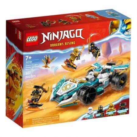 Coche de carreras Spinjitzu de Zane Lego Ninjago, +7 años, 71791, Lego