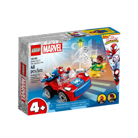 Auto di Spider-Man e Doc Ock, 4 anni+, 10789, Lego Marvel