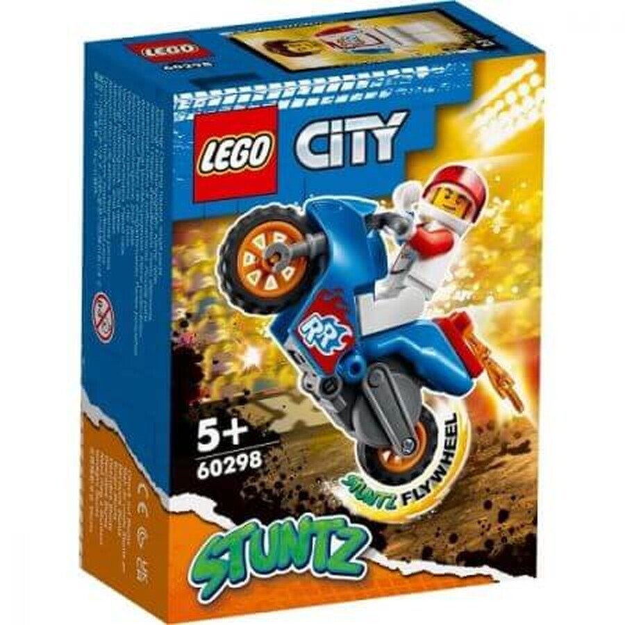 Lego City Raket Stuntfiets, +5 jaar, 60298, Lego