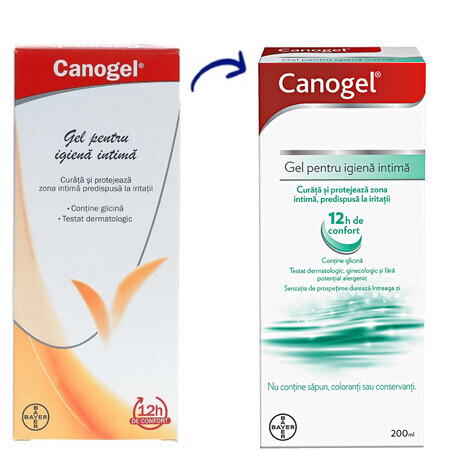 Canogel, 200 ml, gel higiene íntima, Bayer