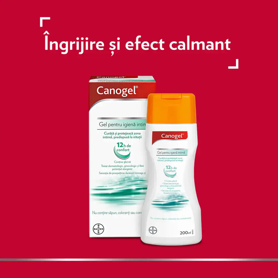 Canogel, 200 ml, gel higiene íntima, Bayer