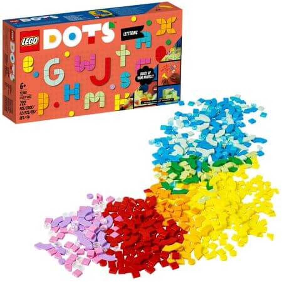 Lote de piezas Lego Dots, 722 piezas, 41950, Lego