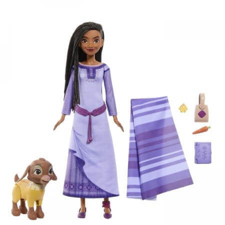 Poupée Asha avec accessoires, Disney Wish