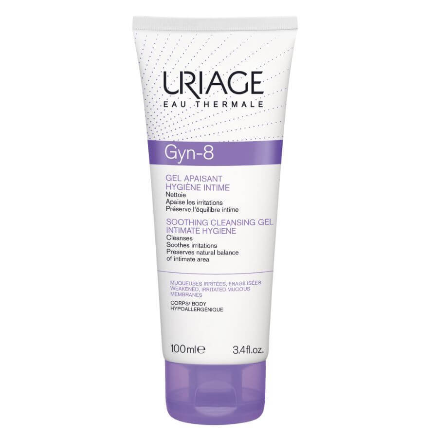 Gel de higiene íntima con pH8 GYN-8, 100 ml, Uriage