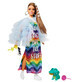 Mu&#241;eca Barbie Extra, Vestido Arco Iris, Barbie