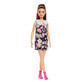 Mu&#241;eca Barbie Fashionista, Vestido con estampado floral, Barbie