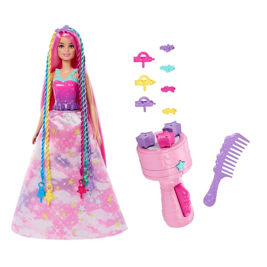 Muñeca Barbie Twist`n Style Dreamtopia, +3 años, Barbie