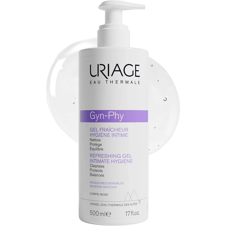 Gel higiene íntima Gyn Phy, 500 ml, Uriage