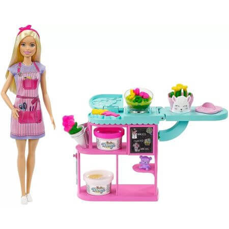 Bambole Barbie Fioristi