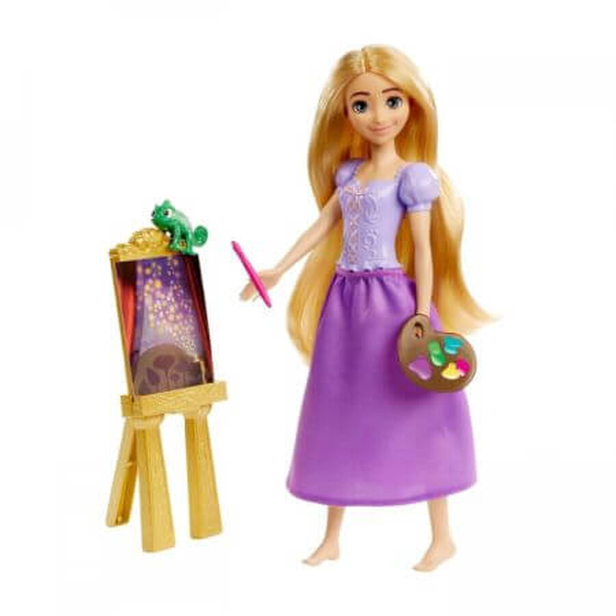 Beschilderde Rapunzel pop, +3 jaar, Disney Prinses