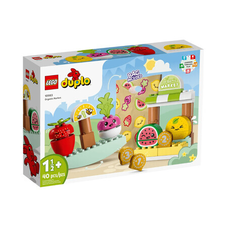 Lego Duplo mercado ecológico, 2 años+, 10983, Lego