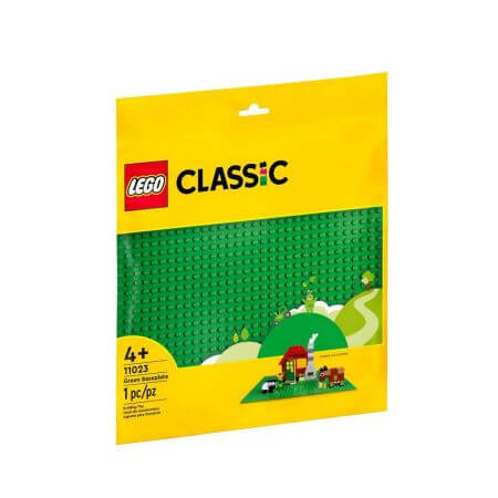 Placa base Lego Classic 26x30 cm, Verde, 11023, Lego