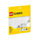 Placa base Lego Classic, Blanca, 11026, Lego