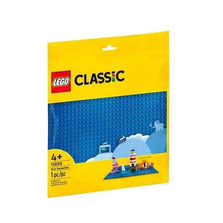 Placa base Lego Classic, Azul, 11025, Lego