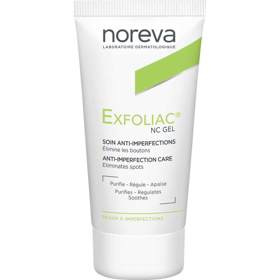 Noreva Exfoliac-NC Gel de cuidado antiimperfecciones, 30 ml