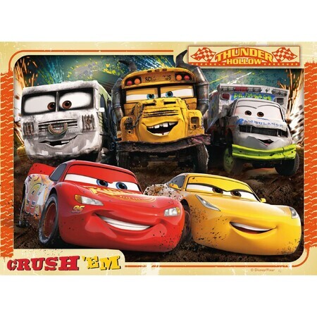 Puzzle Cars, 4 piezas, Ravensburger