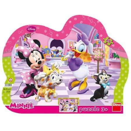 Cadre puzzle Minnie et Daisy, 25 pièces, Dino Toys