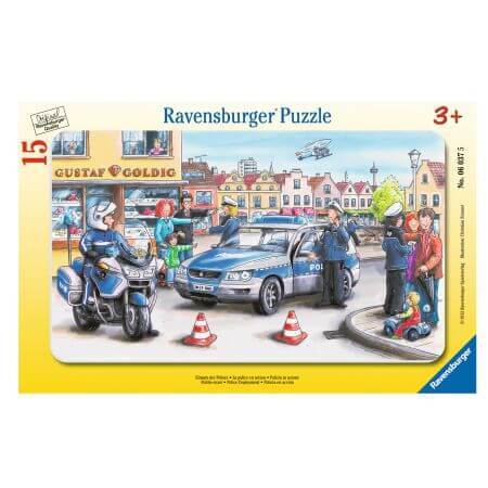 Puzzle del departamento de policía, 15 piezas, Ravensburger