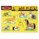 Puzzle de madera con sonidos y mascotas, Melissa and Doug