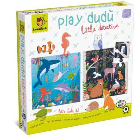 Puzzle Dudu Buscar y encontrar, +2 años, Ludattica