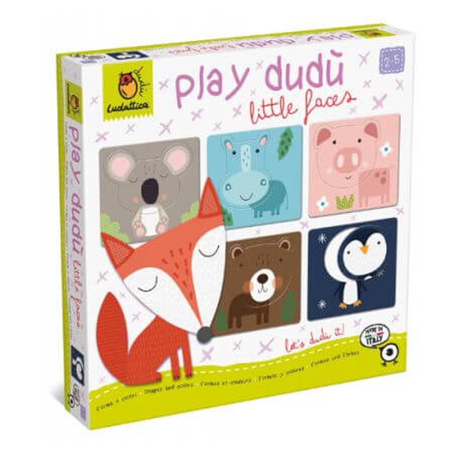 Puzzle Dudu Ragazze e colori, +2 anni, Ludattica