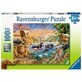 Puzzle Jungle Spring, 100 piezas, +6 a&#241;os, Ravensburger