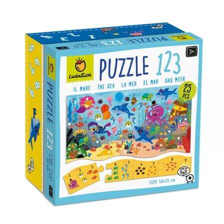 Puzzel Marea, + 3 jaar, Ludattica