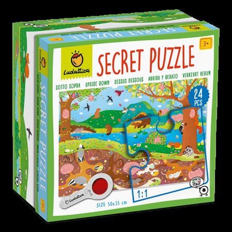 Geheime omgeving puzzel, Speeltuin