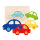 Colorido puzzle en capas Little Cars, + 2 a&#241;os, Goki