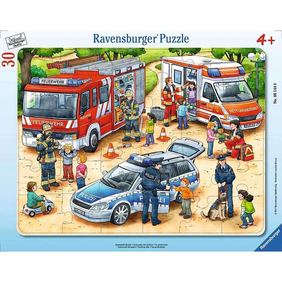 Rahmenpuzzle Interessante Basteleien, +4 Jahre, 30 Teile, Ravensburger