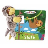 Peluche y folleto en inglés My sleepy sloth, 3 años+, Buddy &amp; Barney