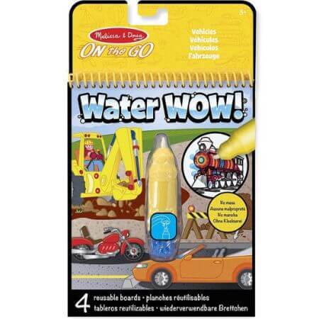 Magisches Wasser-Malbuch Fahrzeuge, +3 Jahre, Melissa&Doug