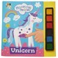 Livret de coloriage et de peinture au doigt, 3 ans et plus, Licorne, Buddy et Barney