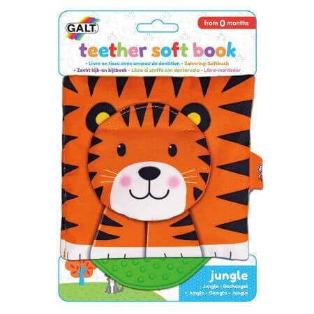 Livre souple Jungle Teether, Galt