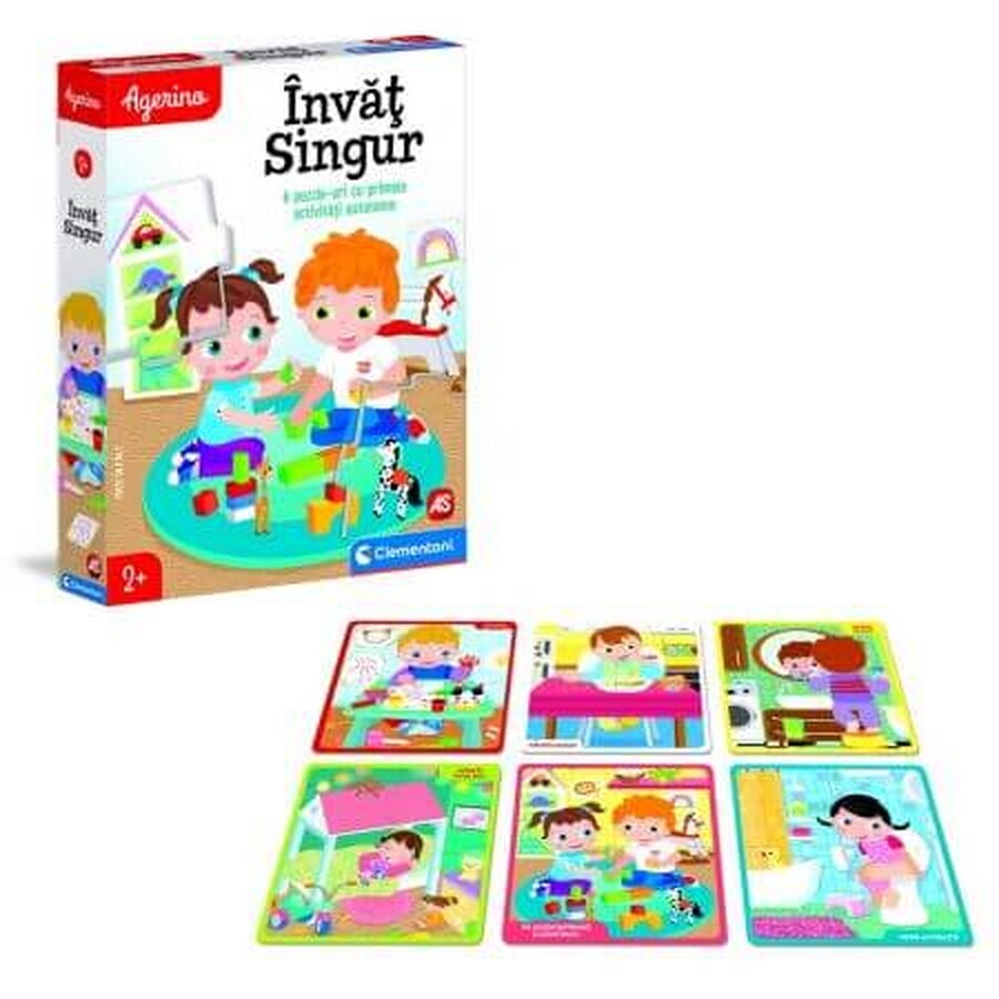 Juego educativo Agerino aprender solo, +2 años, Clementoni