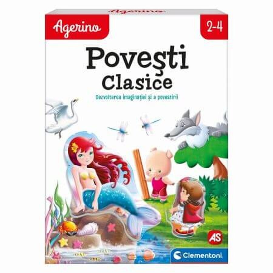 Gioco educativo Storie classiche Agerino, 2 anni+, Clementoni