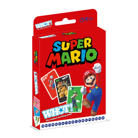 Game Whot Super Mario, 5 años+, Winning Moves