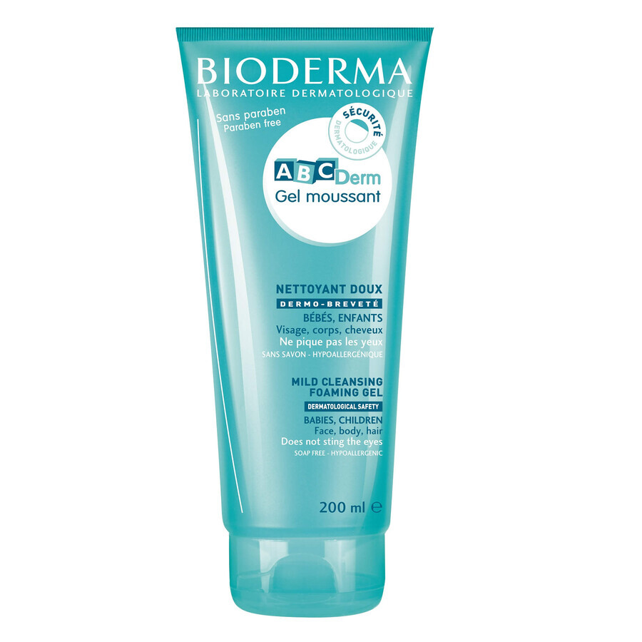 Bioderma ABCDerm Gel Espumoso, 200 ml