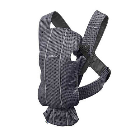 Mochila porta bebé anatómica Mini, 0-2 años, Antracita, BabyBjorn