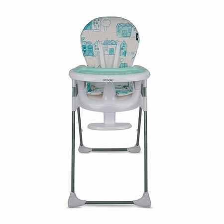 Silla de comedor Fino, Pastel Mint, Coccolle