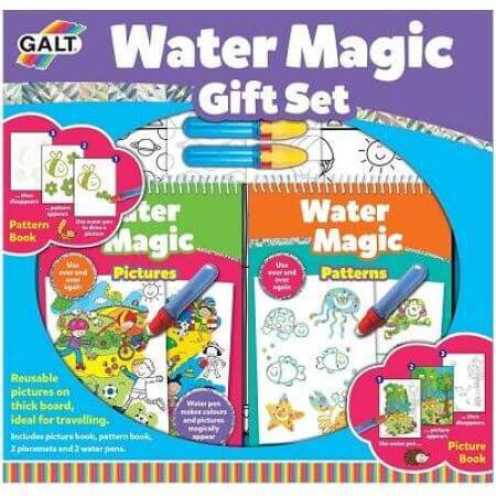 Set de 2 tarjetas para colorear Water Magic, Galt